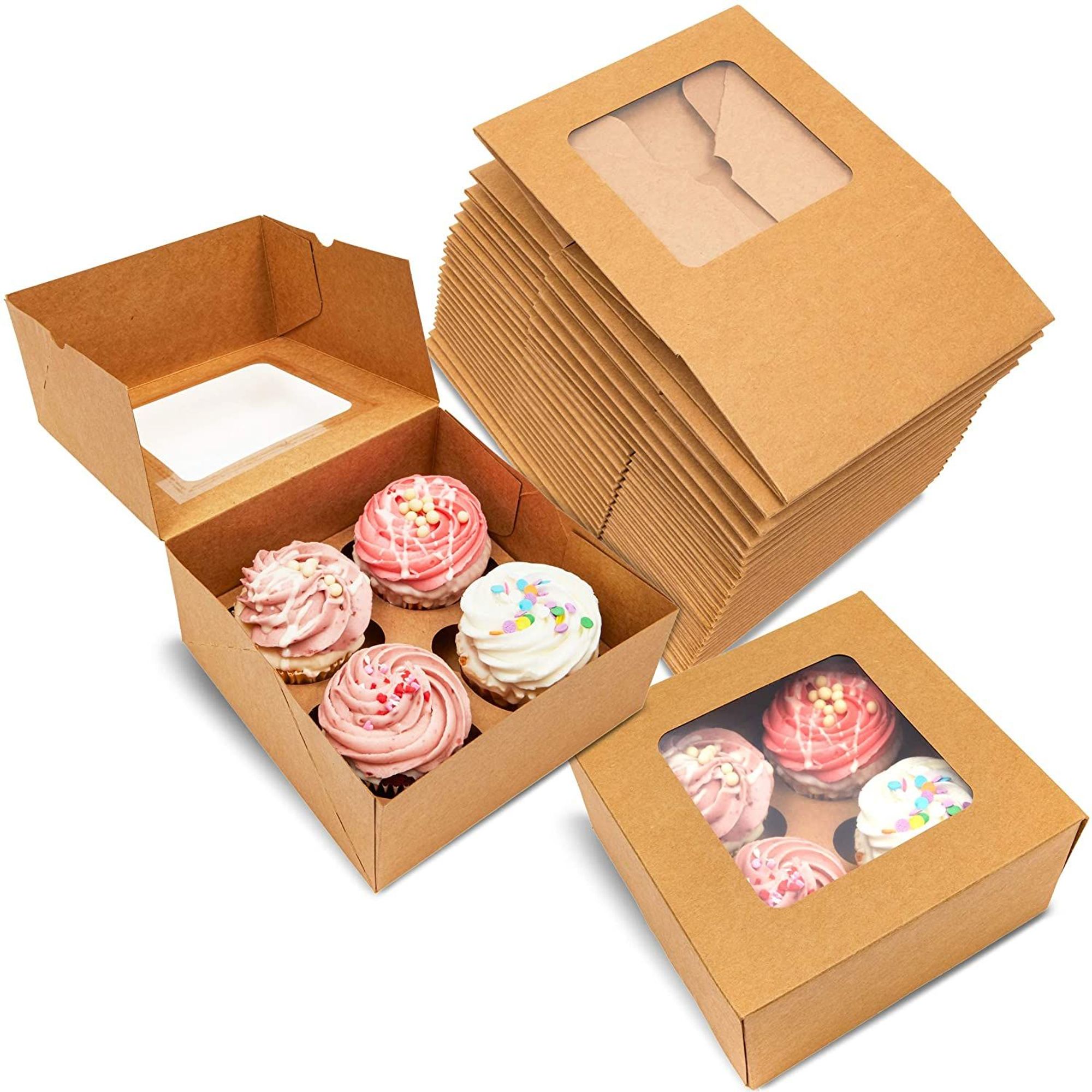 Kraft Cupcake Box