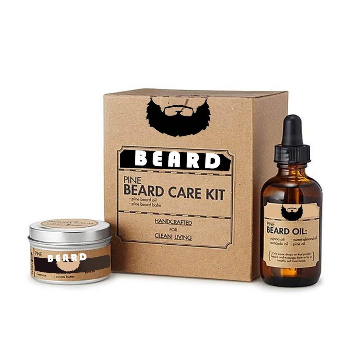 Beard Oil Die Cut Box