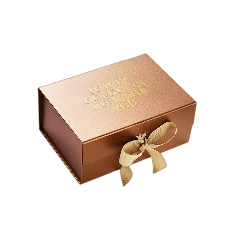 Custom Gold Foil Chocolate Boxes