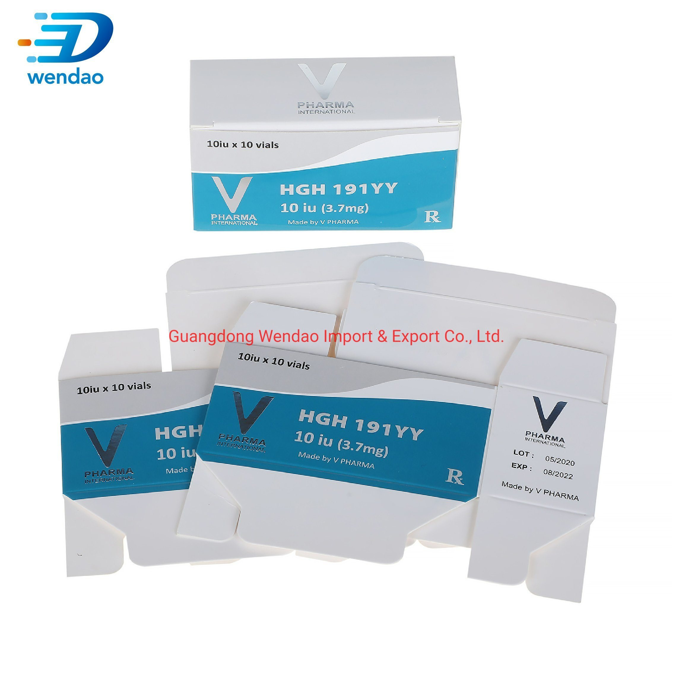 Vial Folding Carton