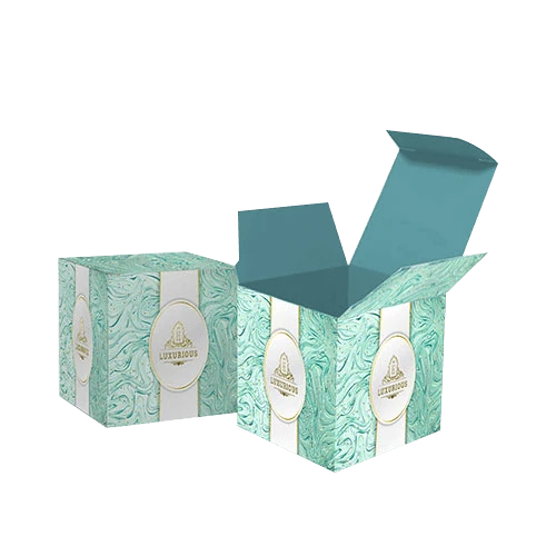 Cube Shape Folding Carton Box