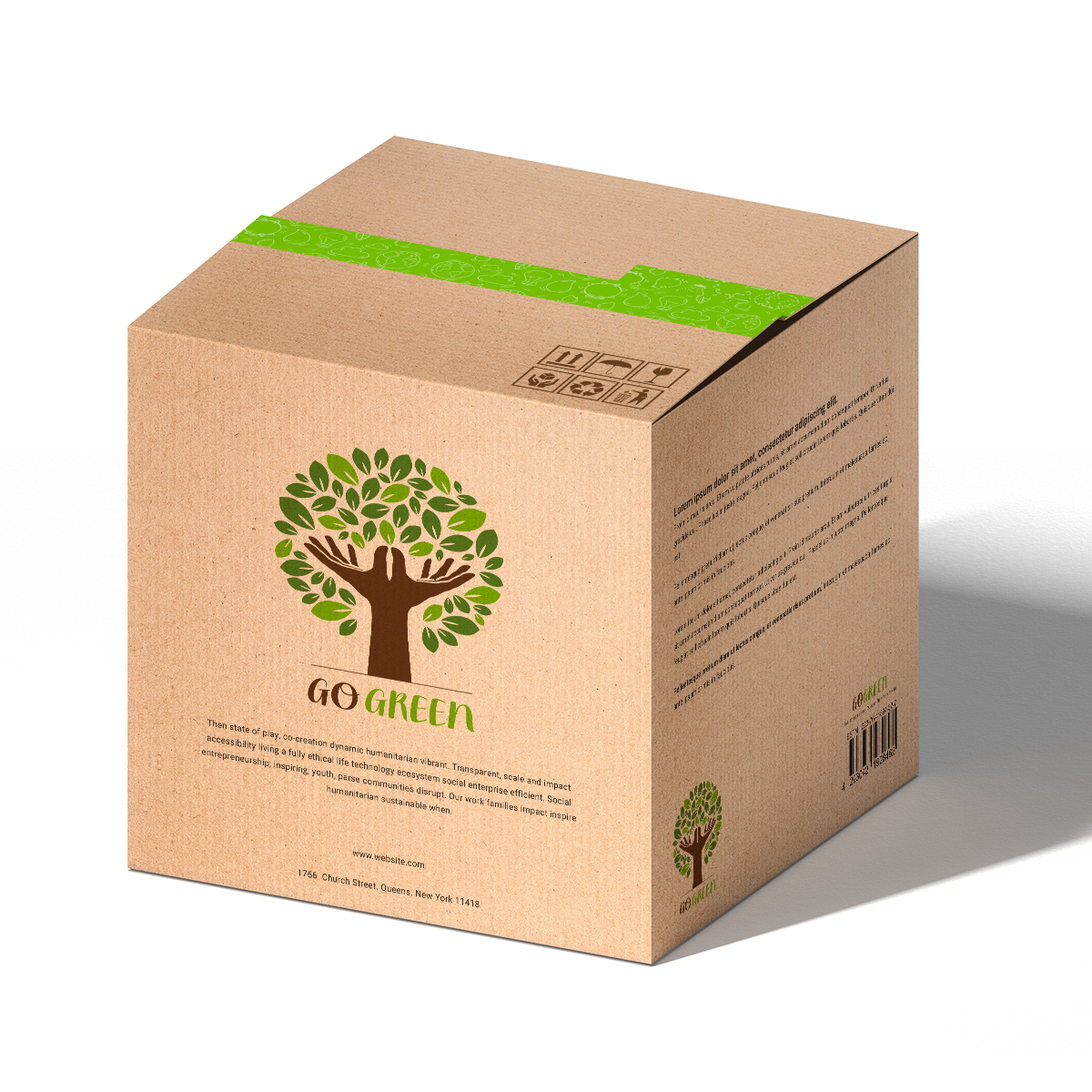 Eco Friendly Shipping Box