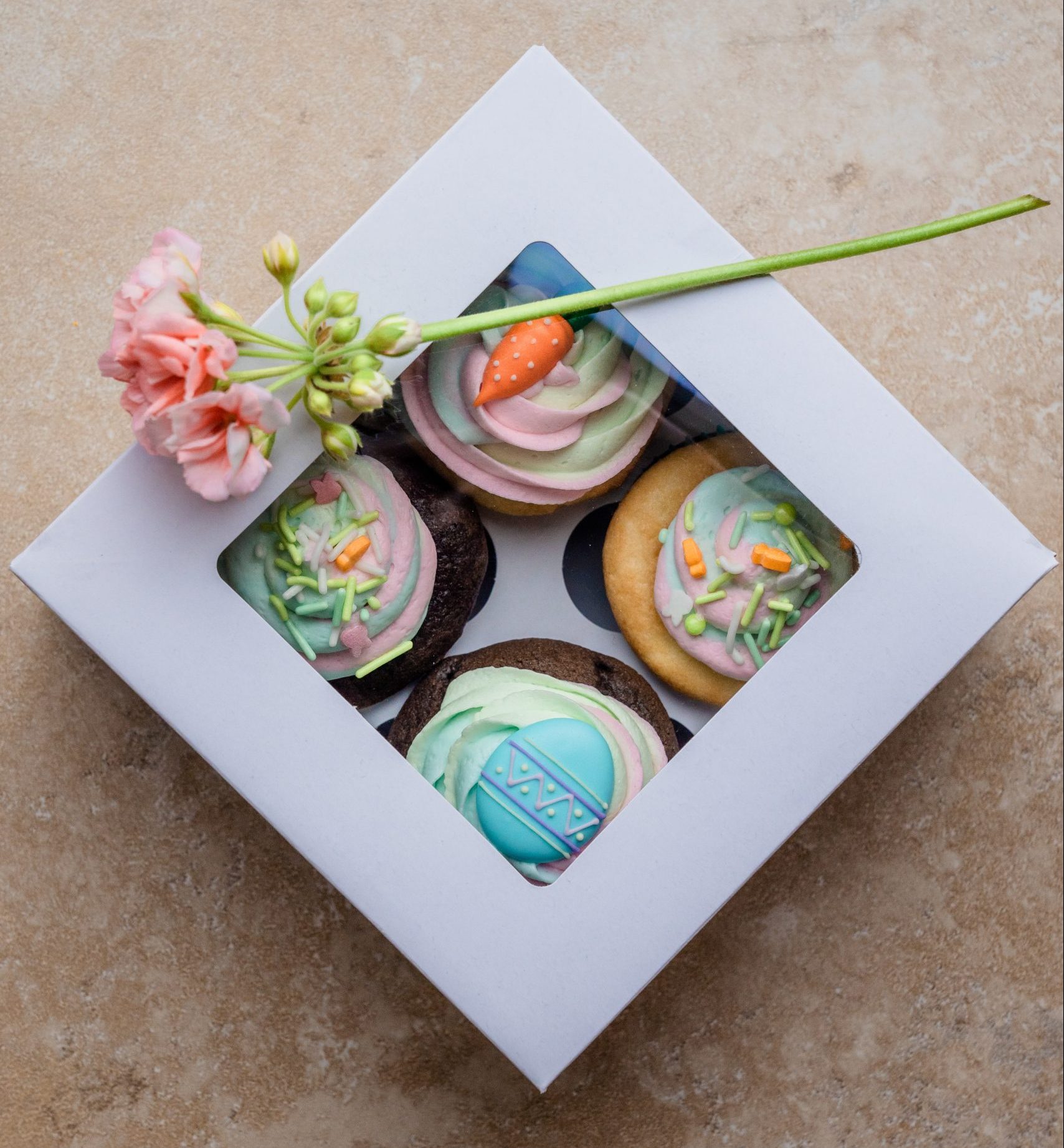 Custom Cupcake Box